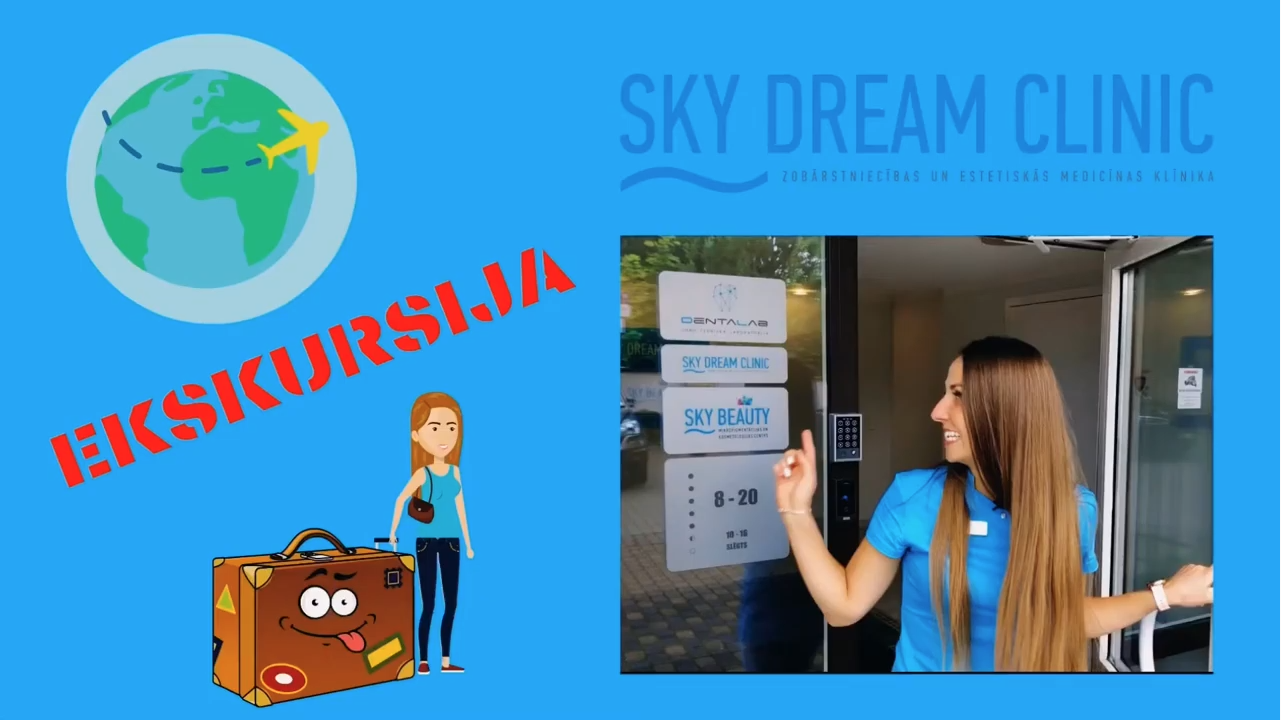 EKSKURSIJA pa SKY DREAM CLINIC un pa SKY BEAUTY!